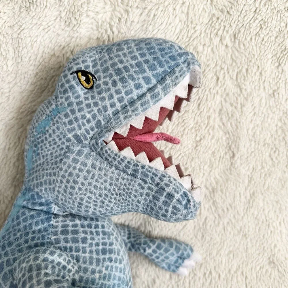Jurassic Park World Blue Velociraptor Dinosaur Plush Stuffed Animal Raptor
